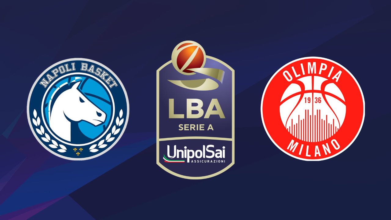 Napoli Basket vs Olimpia Milano poster
