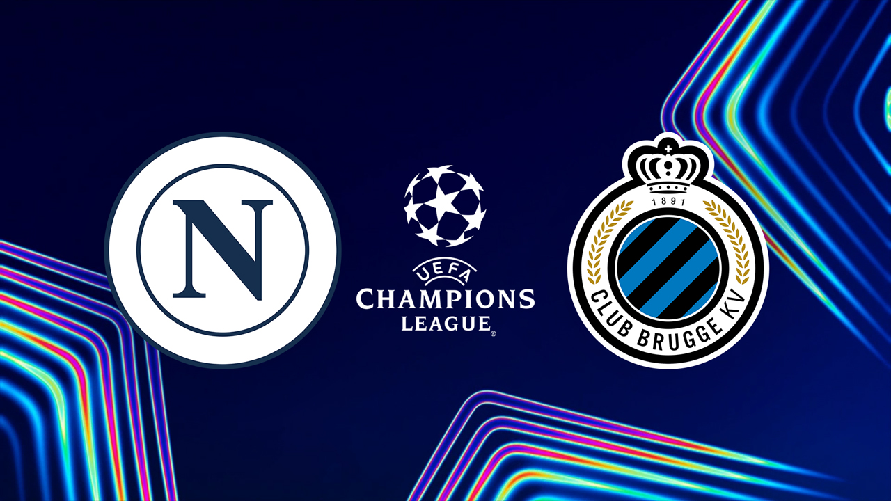 Napoli vs Club Brugge poster