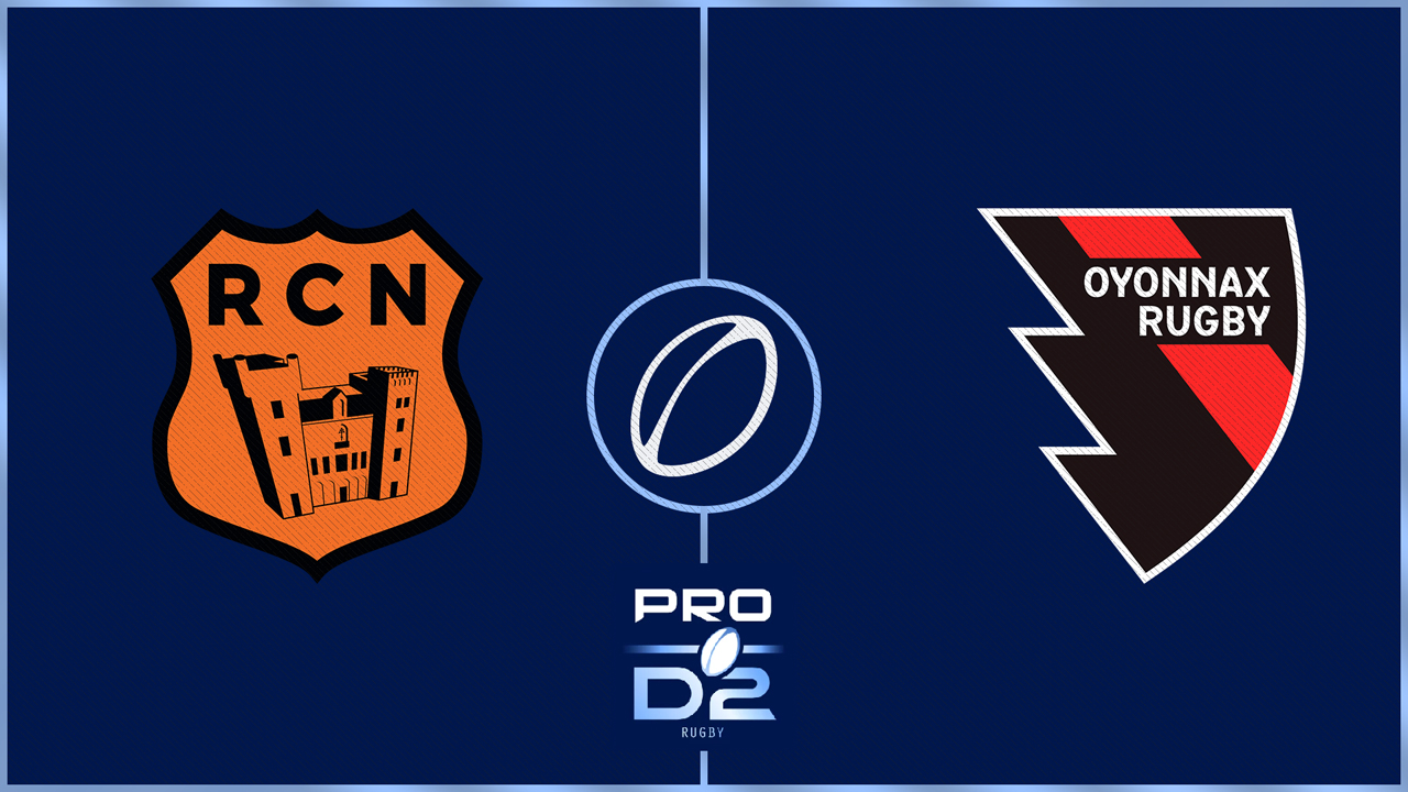 Narbonne vs Oyonnax Rugby poster