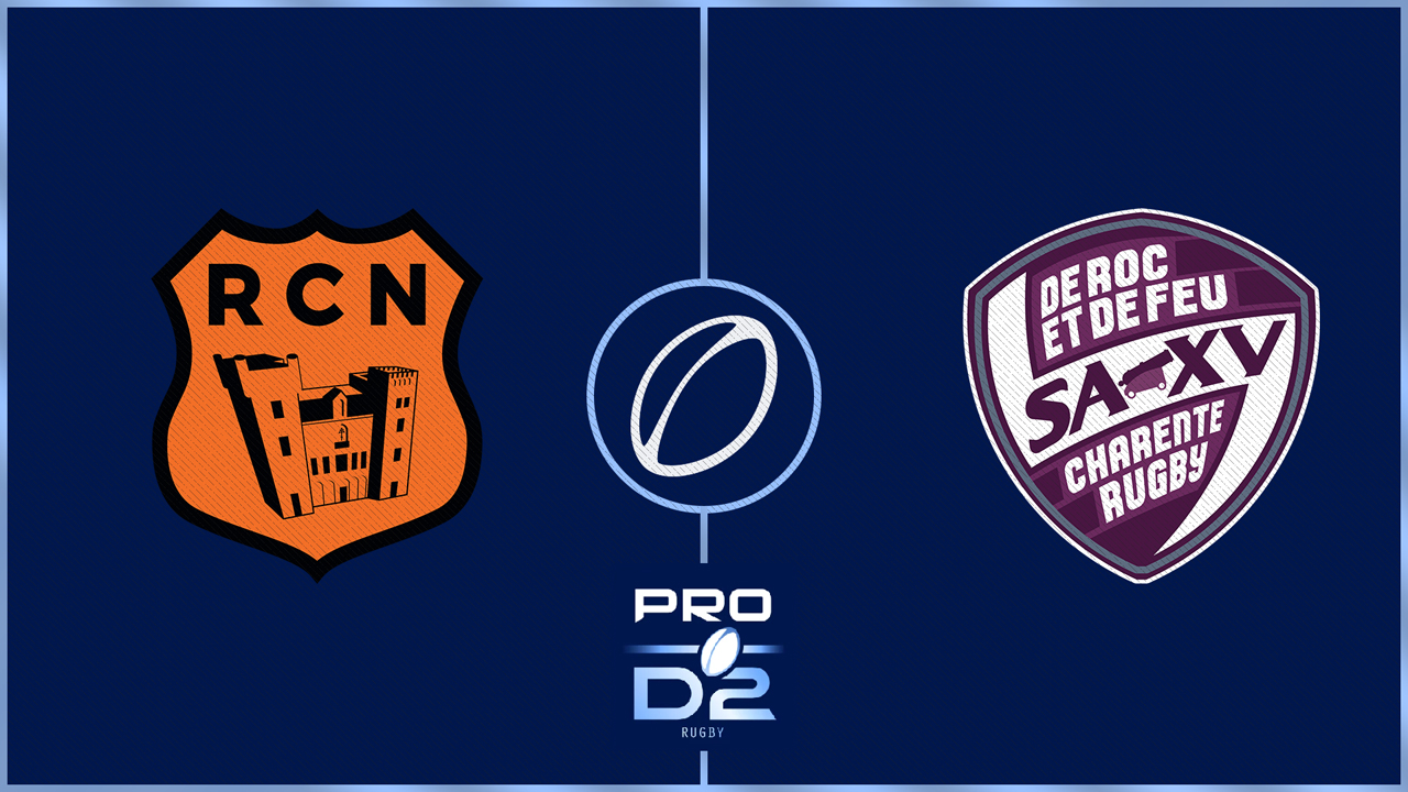 Narbonne vs Soyaux Angoulême XV Charente poster