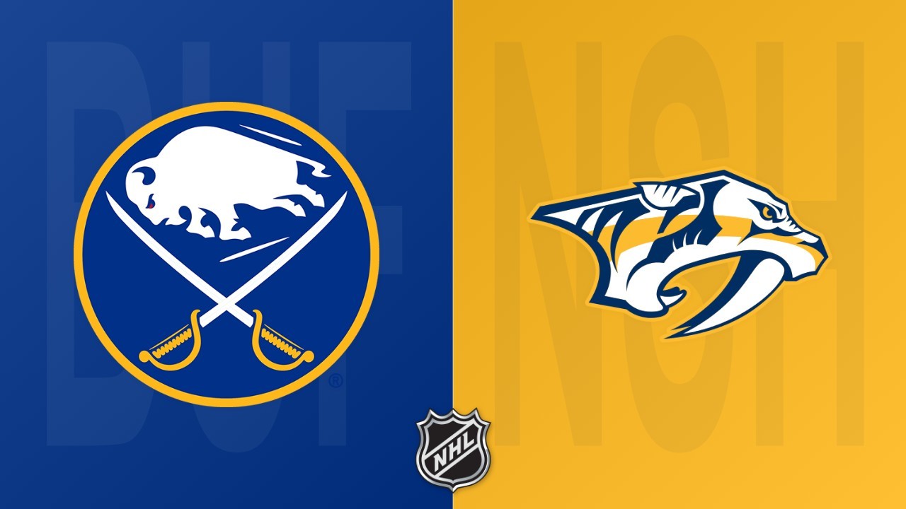 Nashville Predators vs Buffalo Sabres poster