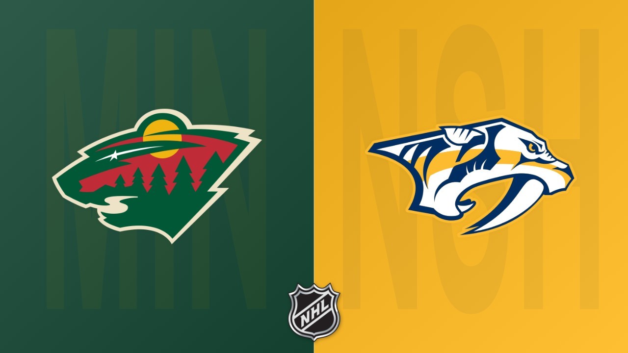Nashville Predators vs Minnesota Wild poster