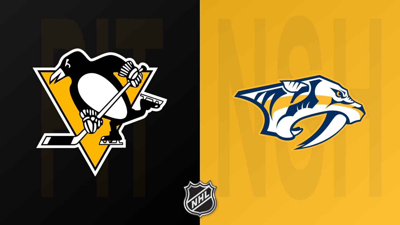 Nashville Predators vs Pittsburgh Penguins poster