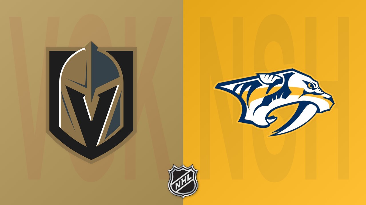 Nashville Predators vs Vegas Golden Knights poster