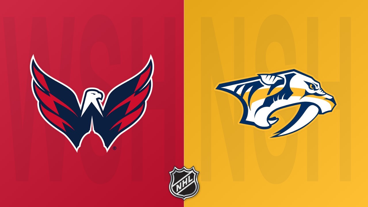 Nashville Predators vs Washington Capitals poster