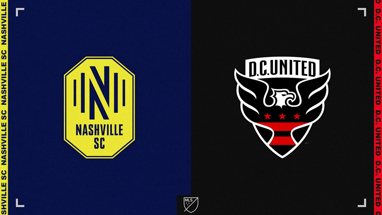 Nashville SC vs DC United poster
