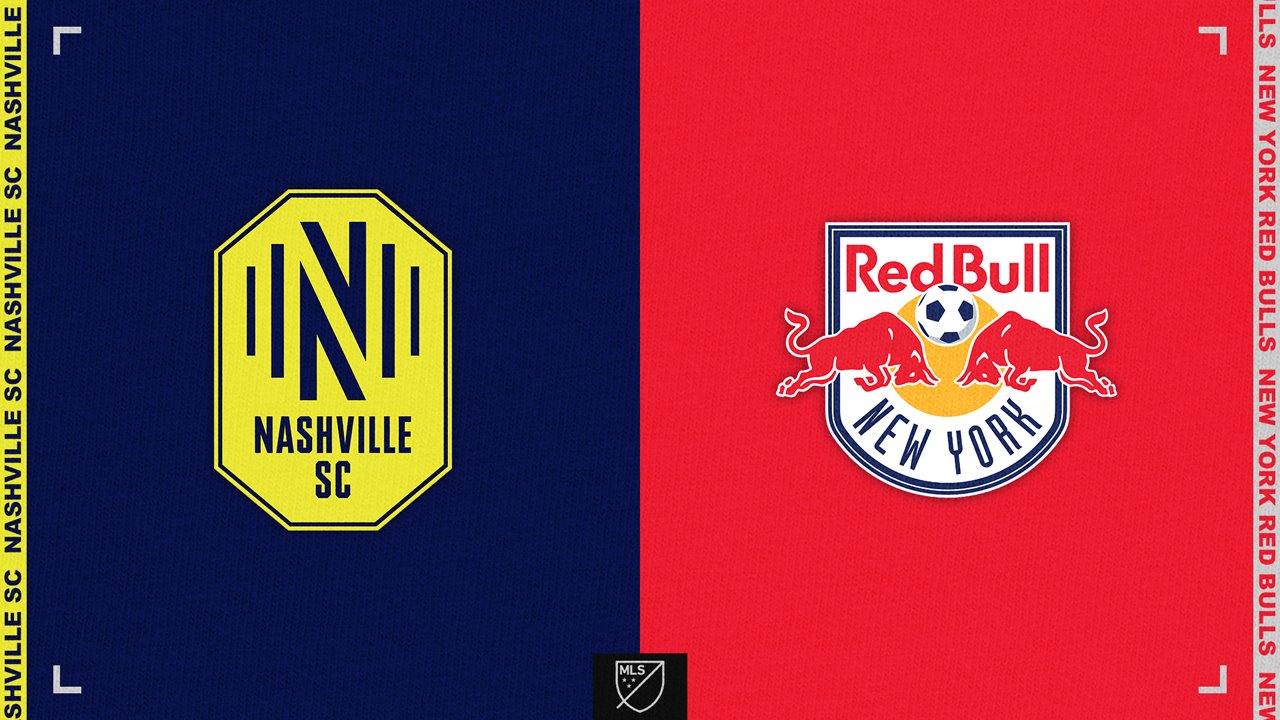 Nashville SC vs New York Red Bulls poster