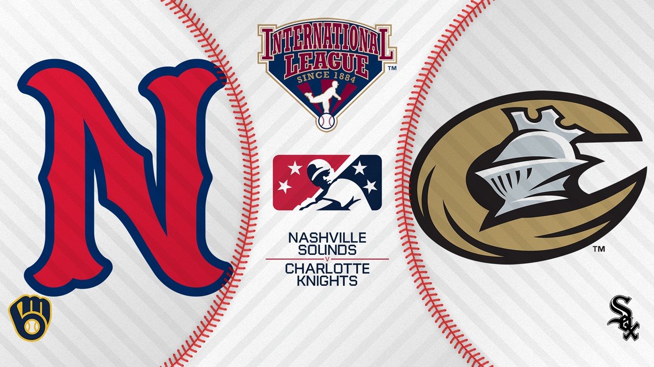 Nashville Sounds vs Charlotte Knights poster