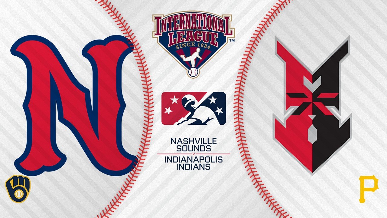 Nashville Sounds vs Indianapolis Indians poster