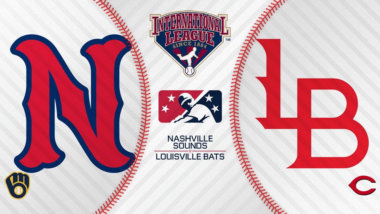Nashville Sounds vs Louisville Bats poster