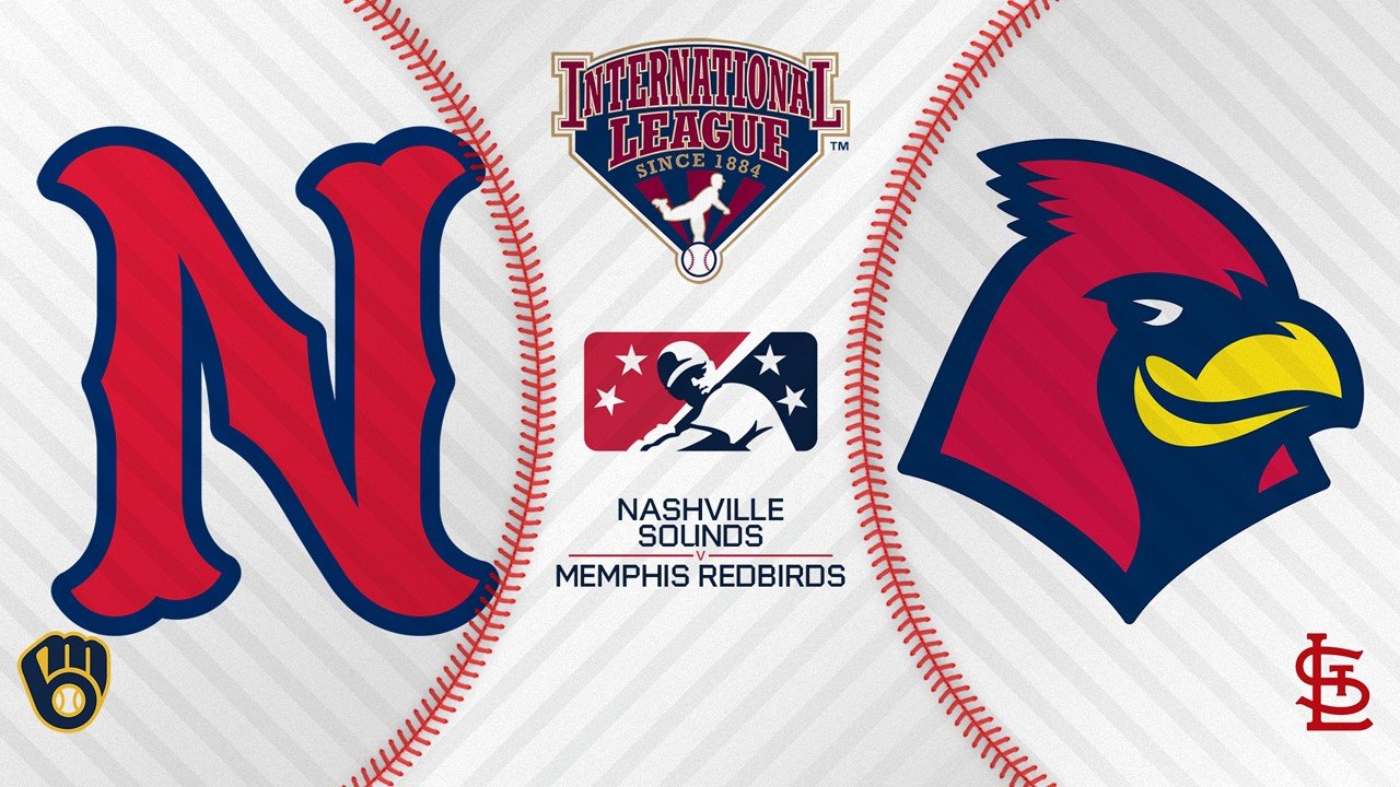 Nashville Sounds vs Memphis Redbirds poster