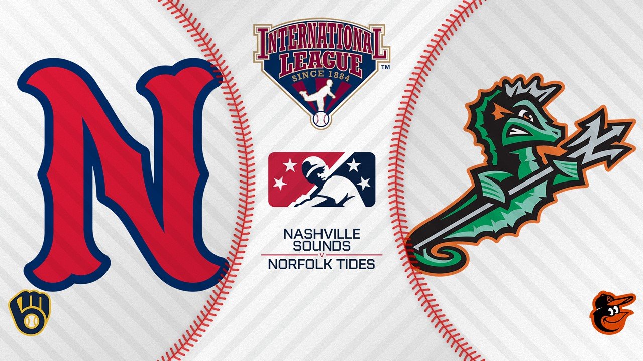 Nashville Sounds vs Norfolk Tides poster
