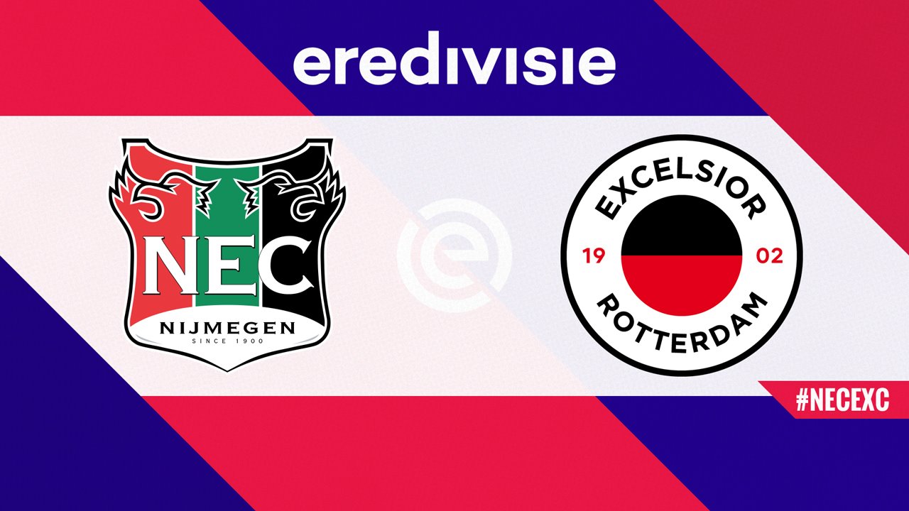 NEC Nijmegen vs Excelsior poster