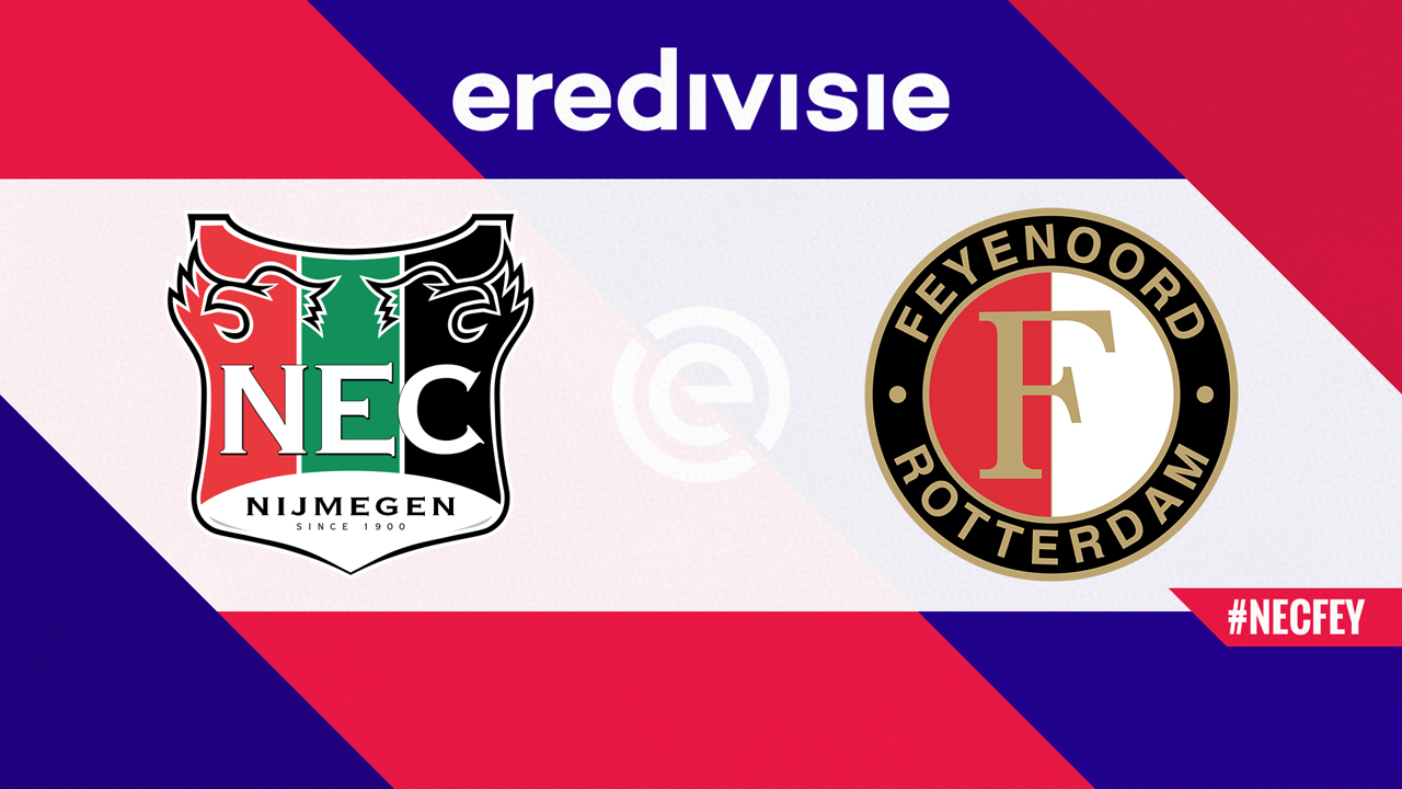 NEC Nijmegen vs Feyenoord poster