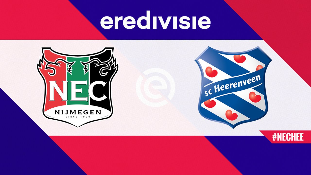 NEC Nijmegen vs Heerenveen poster