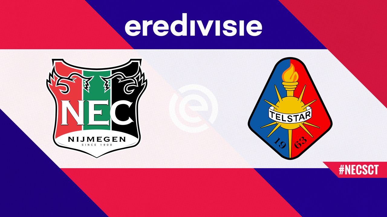 NEC Nijmegen vs Telstar poster