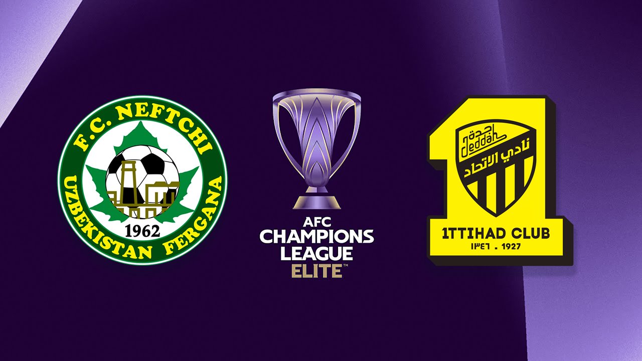 Neftchi Fergana vs Al-Ittihad poster