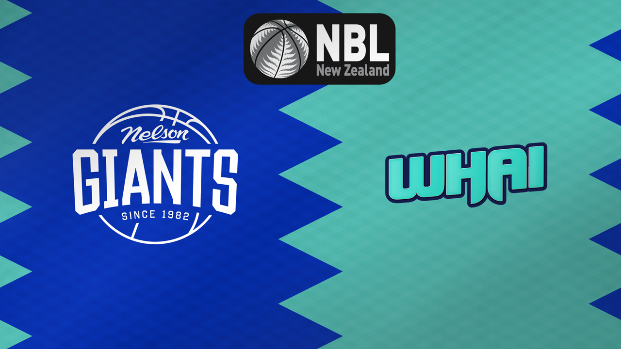 Nelson Giants vs Tauranga Whai poster