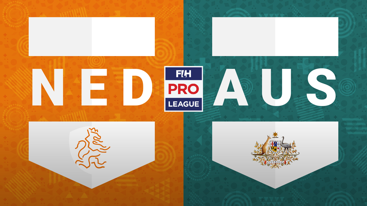 Netherlands Hockey vs Australia Hockey poster