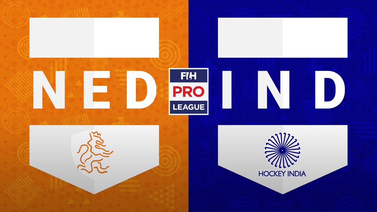 Netherlands Hockey vs India Hockey poster