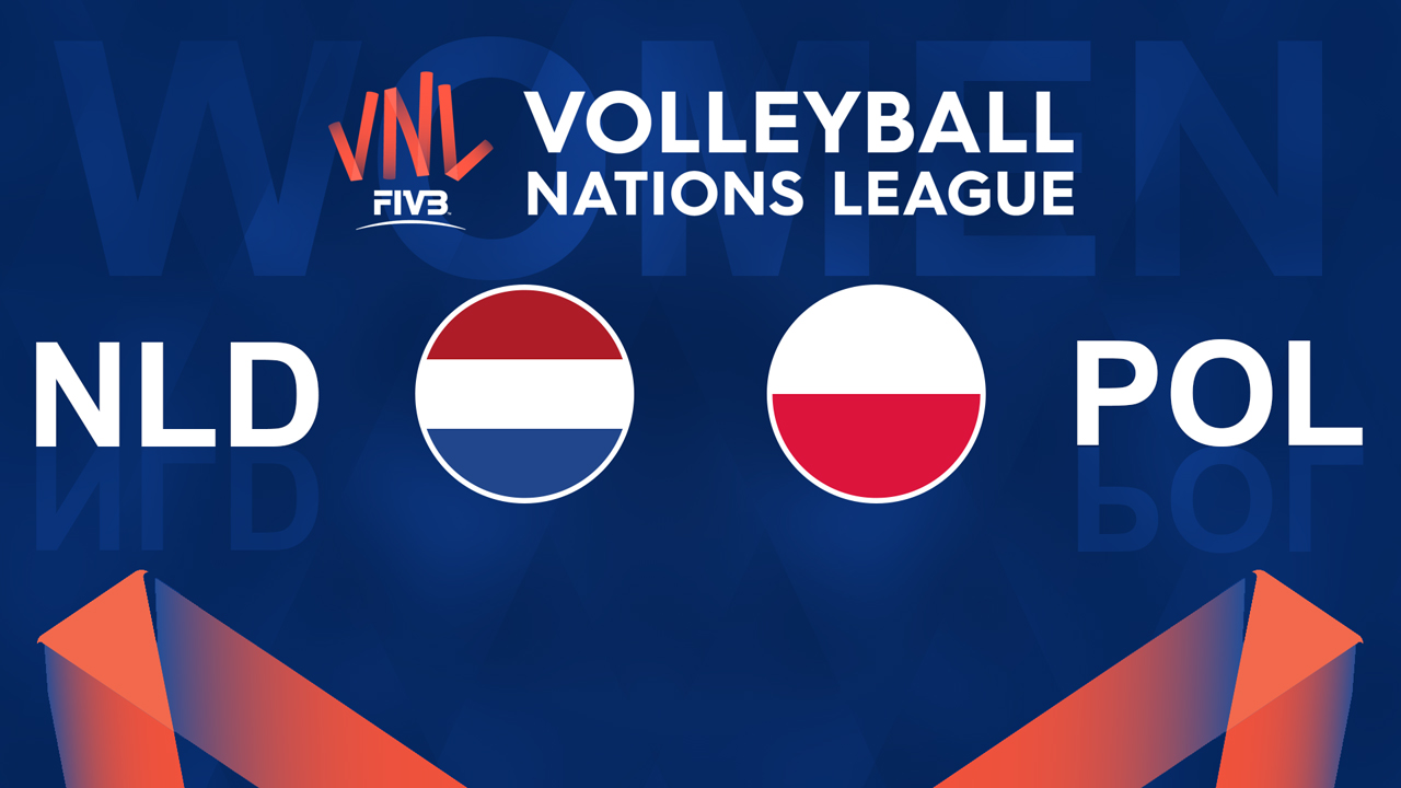 Netherlands Volleyball Women vs Poland Volleyball Women poster