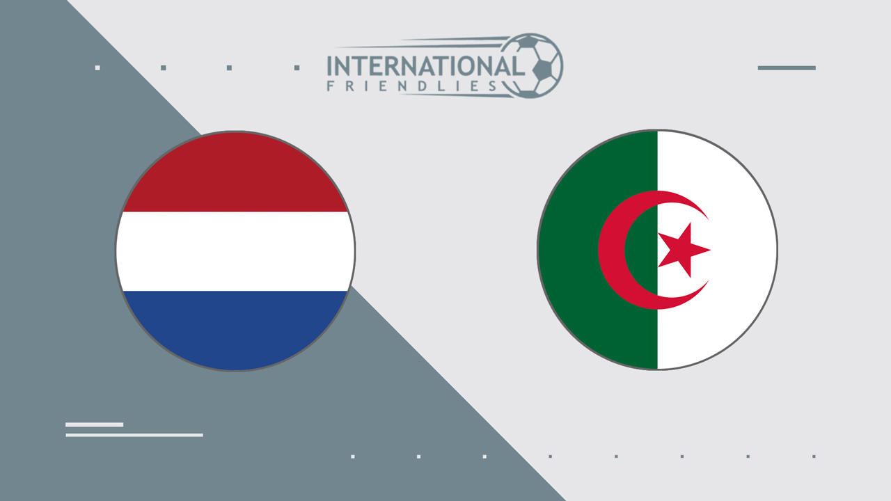 Netherlands vs Algeria poster