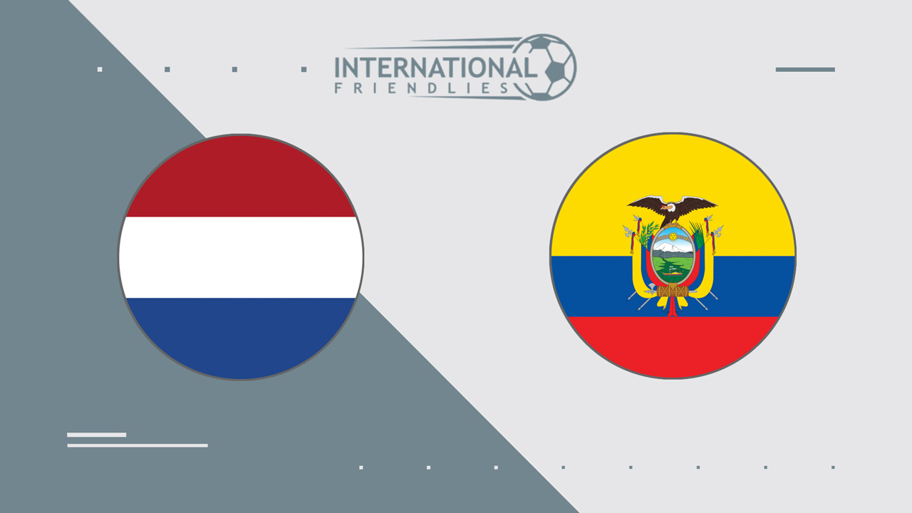 Netherlands vs Ecuador poster