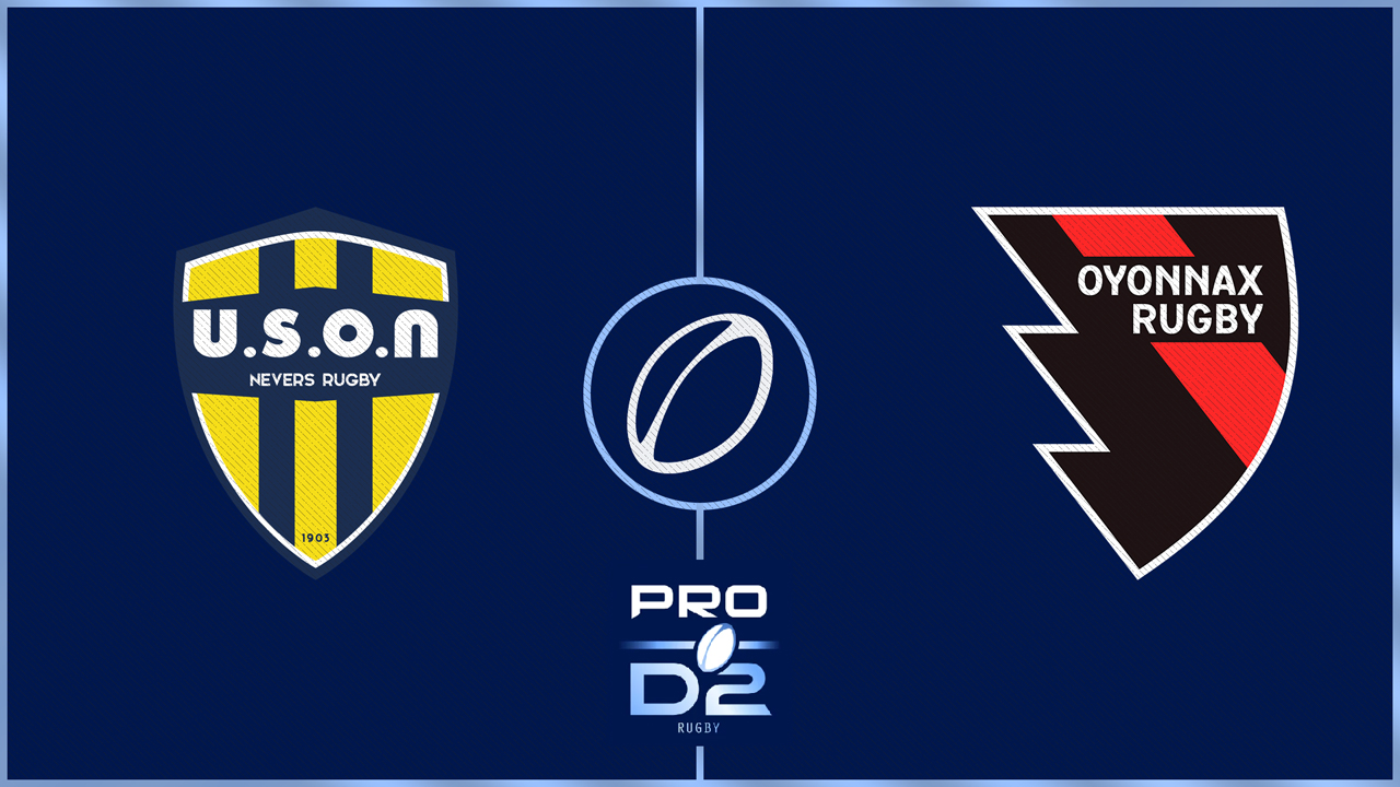 Nevers vs Oyonnax Rugby poster