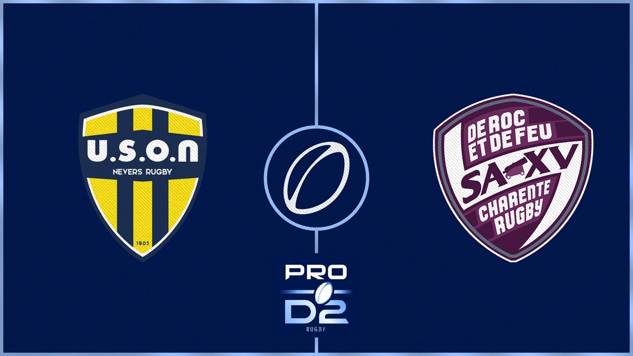 Nevers vs Soyaux Angoulême XV Charente poster