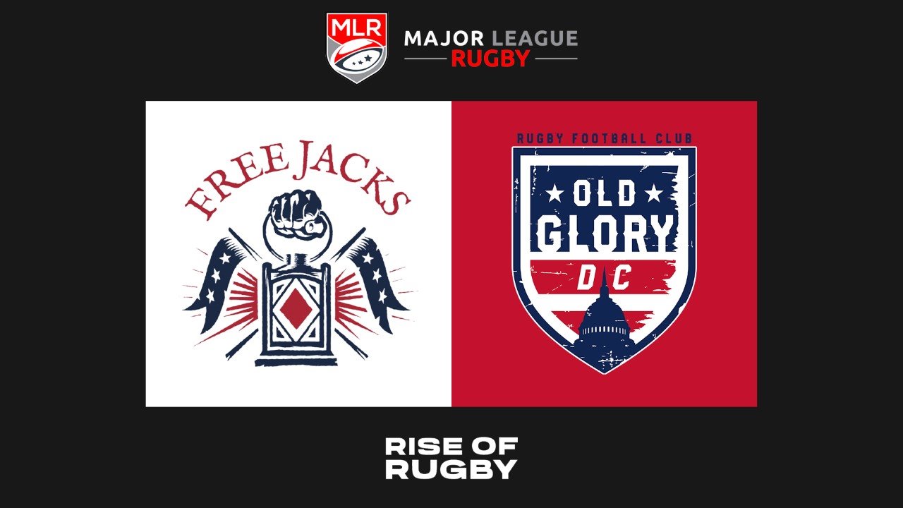 New England Free Jacks vs Old Glory DC poster