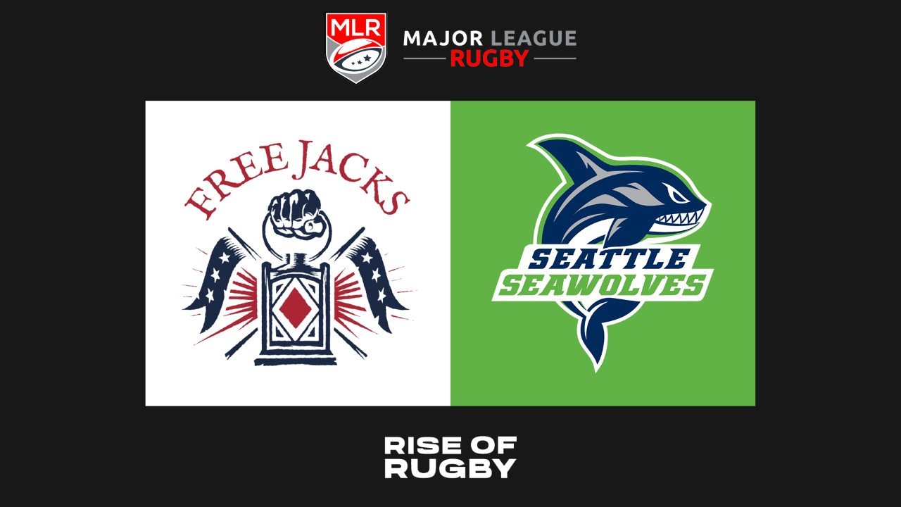 New England Free Jacks vs Seattle Seawolves poster