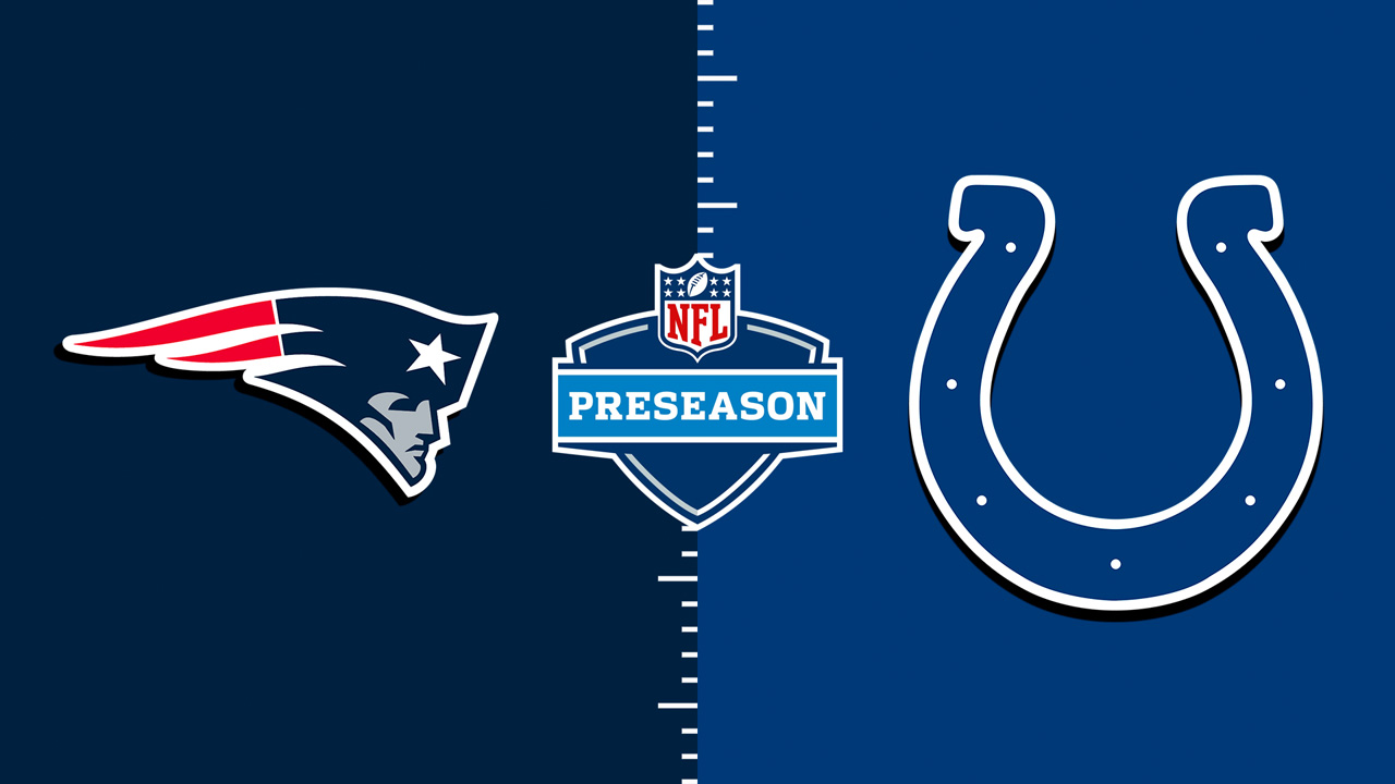 New England Patriots vs Indianapolis Colts poster
