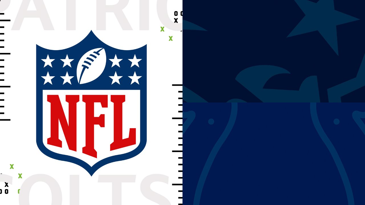 New England Patriots vs Indianapolis Colts poster
