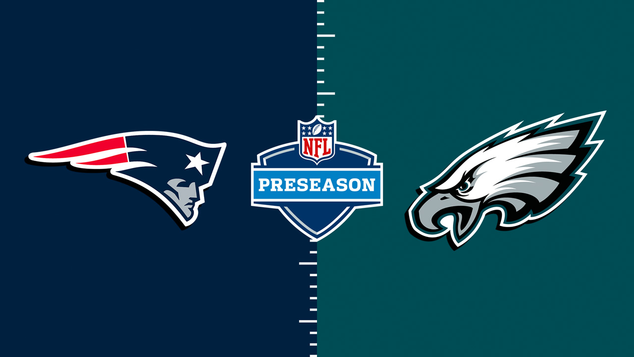 New England Patriots vs Philadelphia Eagles poster