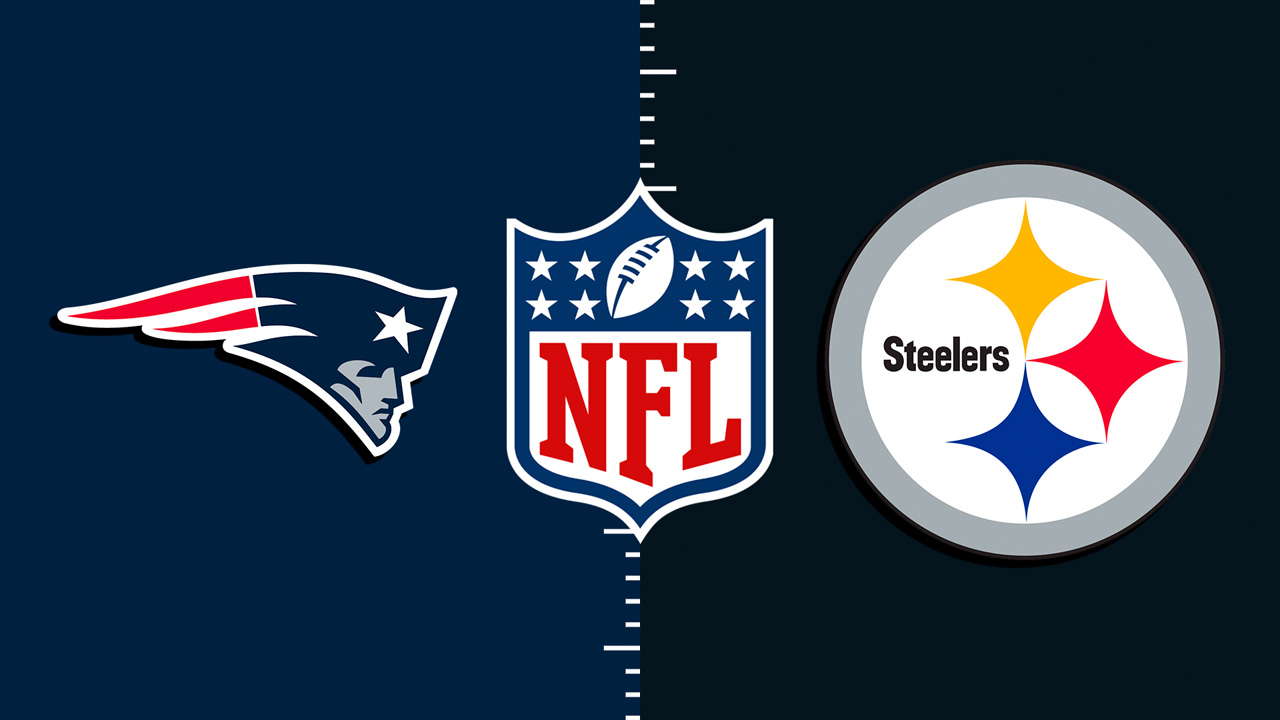 New England Patriots vs Pittsburgh Steelers poster