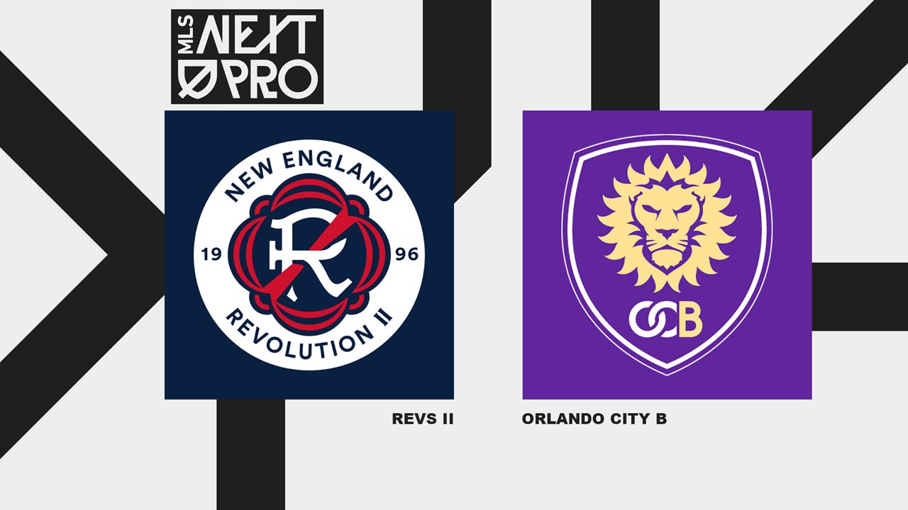New England Revolution II vs Orlando City B poster