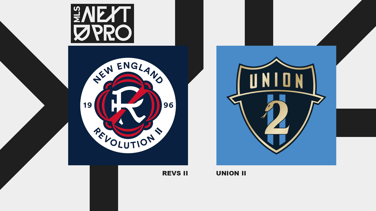 New England Revolution II vs Philadelphia Union II poster