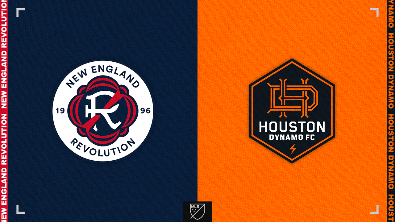 New England Revolution vs Houston Dynamo poster