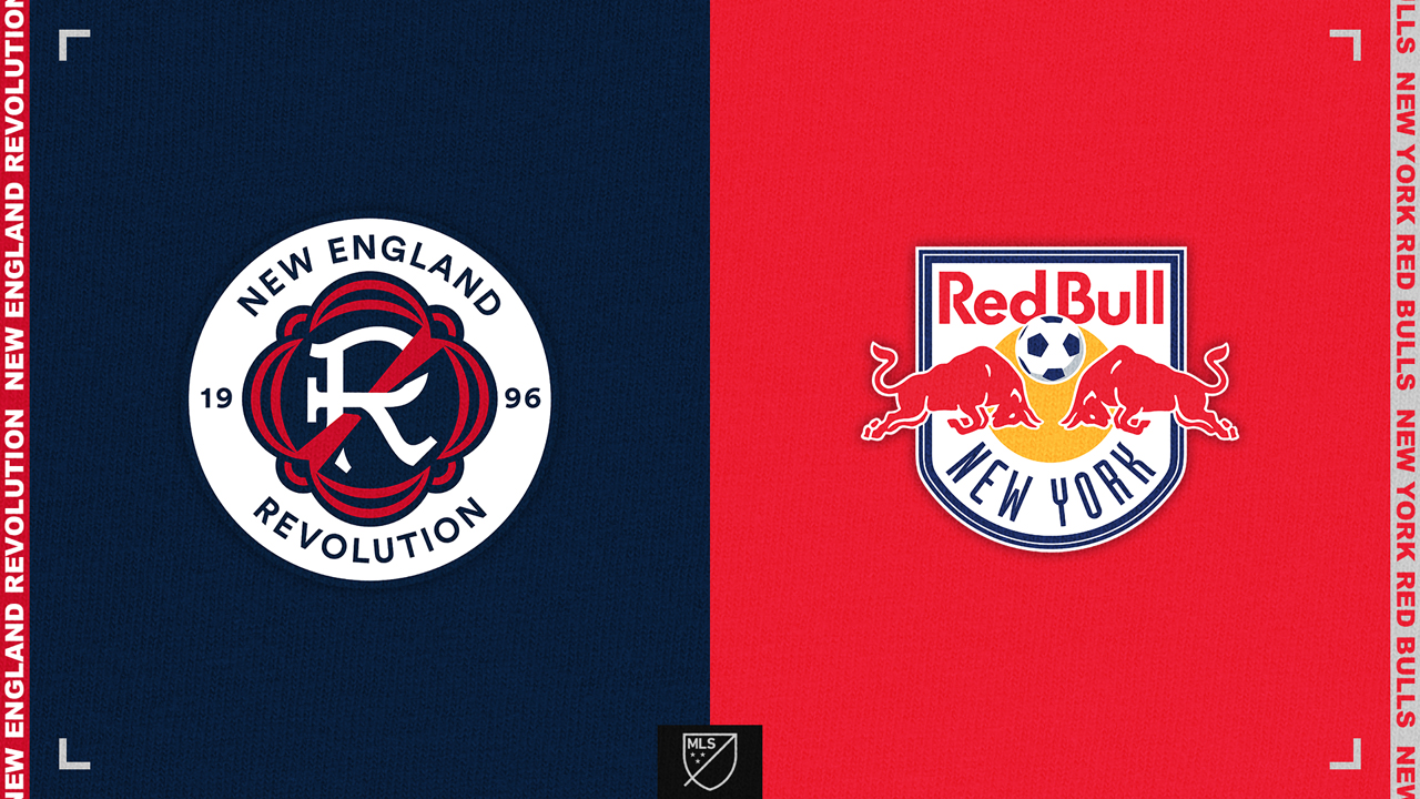New England Revolution vs New York Red Bulls poster