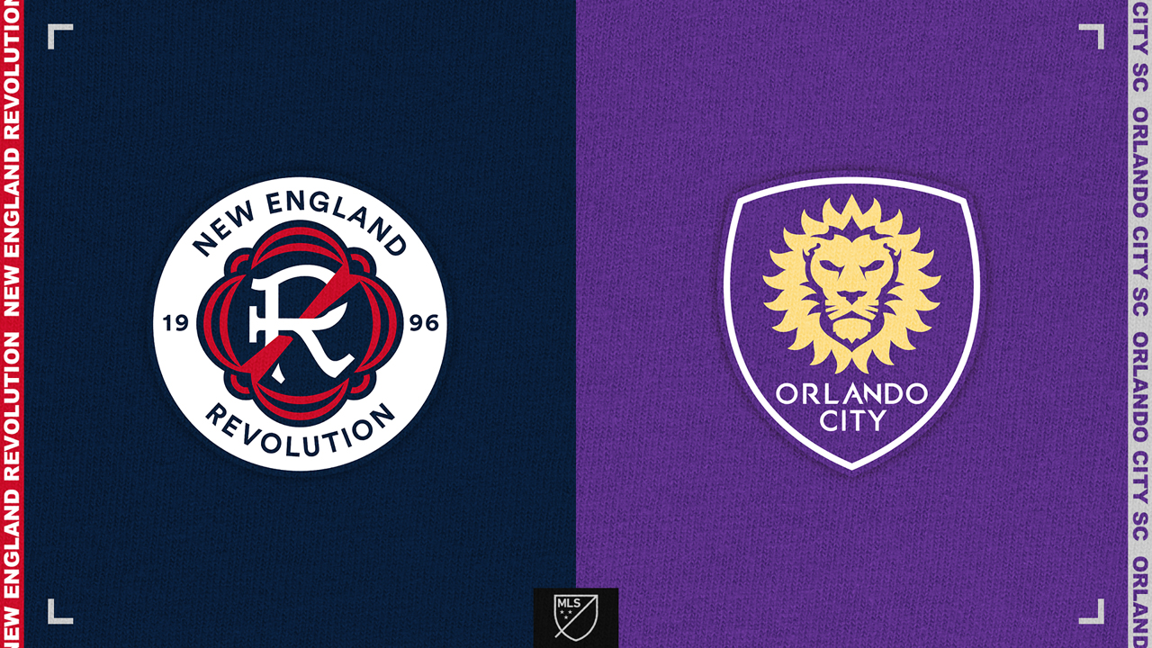 New England Revolution vs Orlando City poster