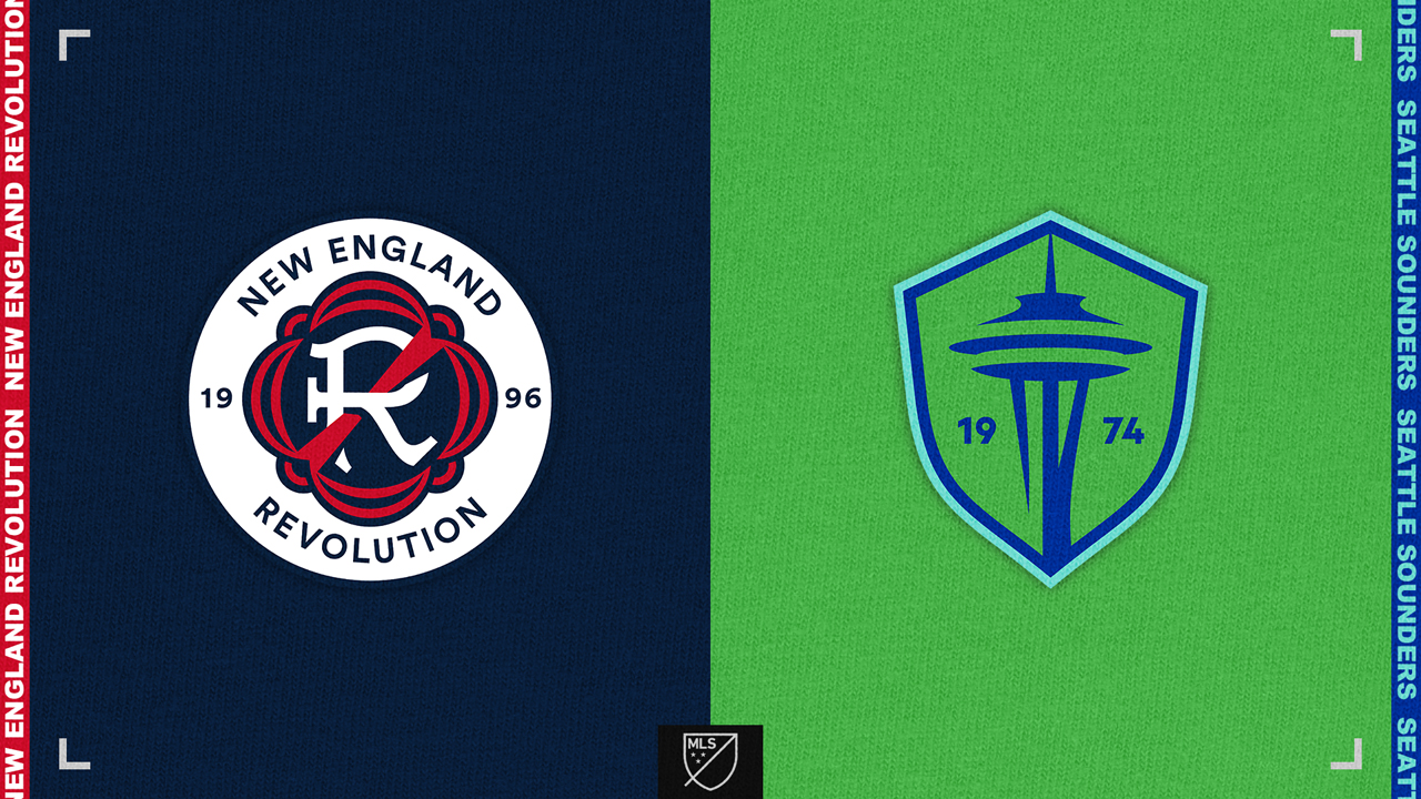 New England Revolution vs Seattle Sounders poster