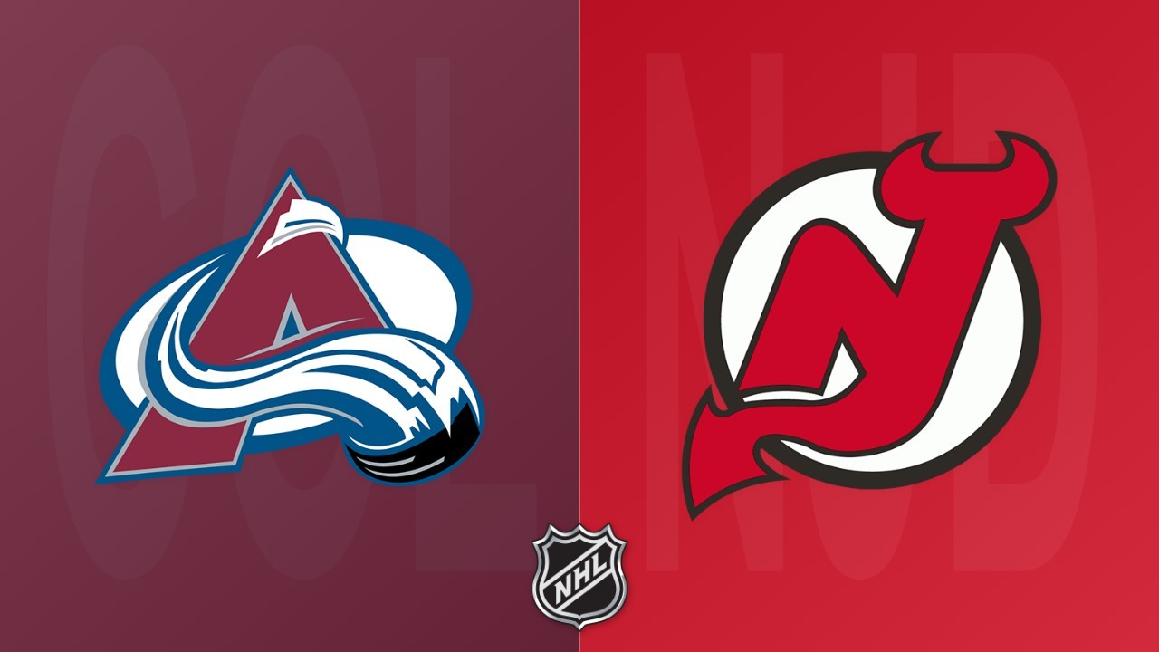 New Jersey Devils vs Colorado Avalanche poster
