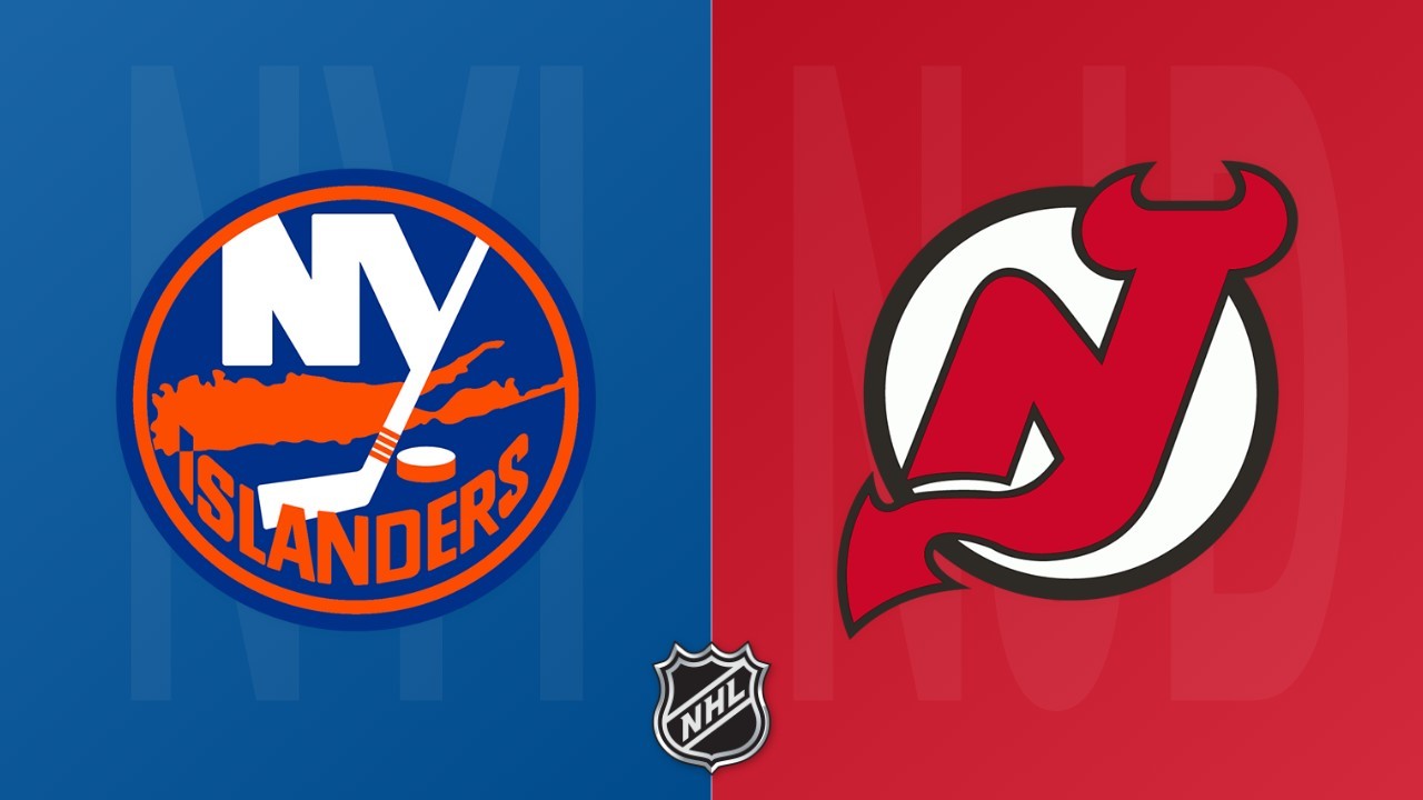New Jersey Devils vs New York Islanders poster