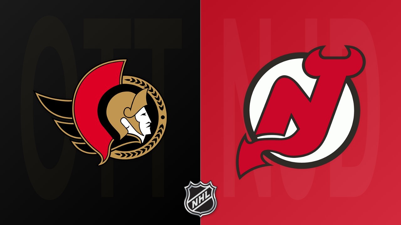 New Jersey Devils vs Ottawa Senators poster