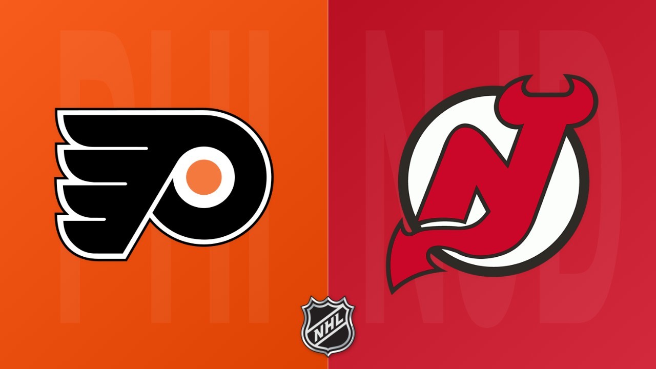 New Jersey Devils vs Philadelphia Flyers poster