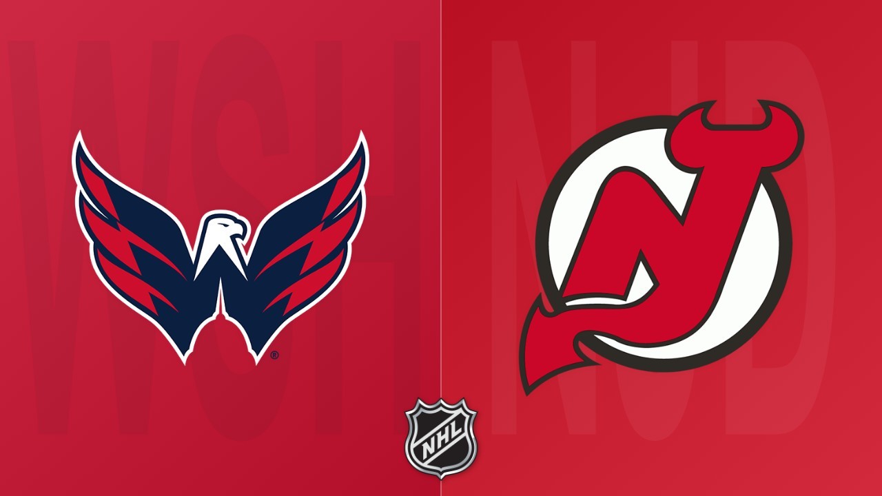 New Jersey Devils vs Washington Capitals poster