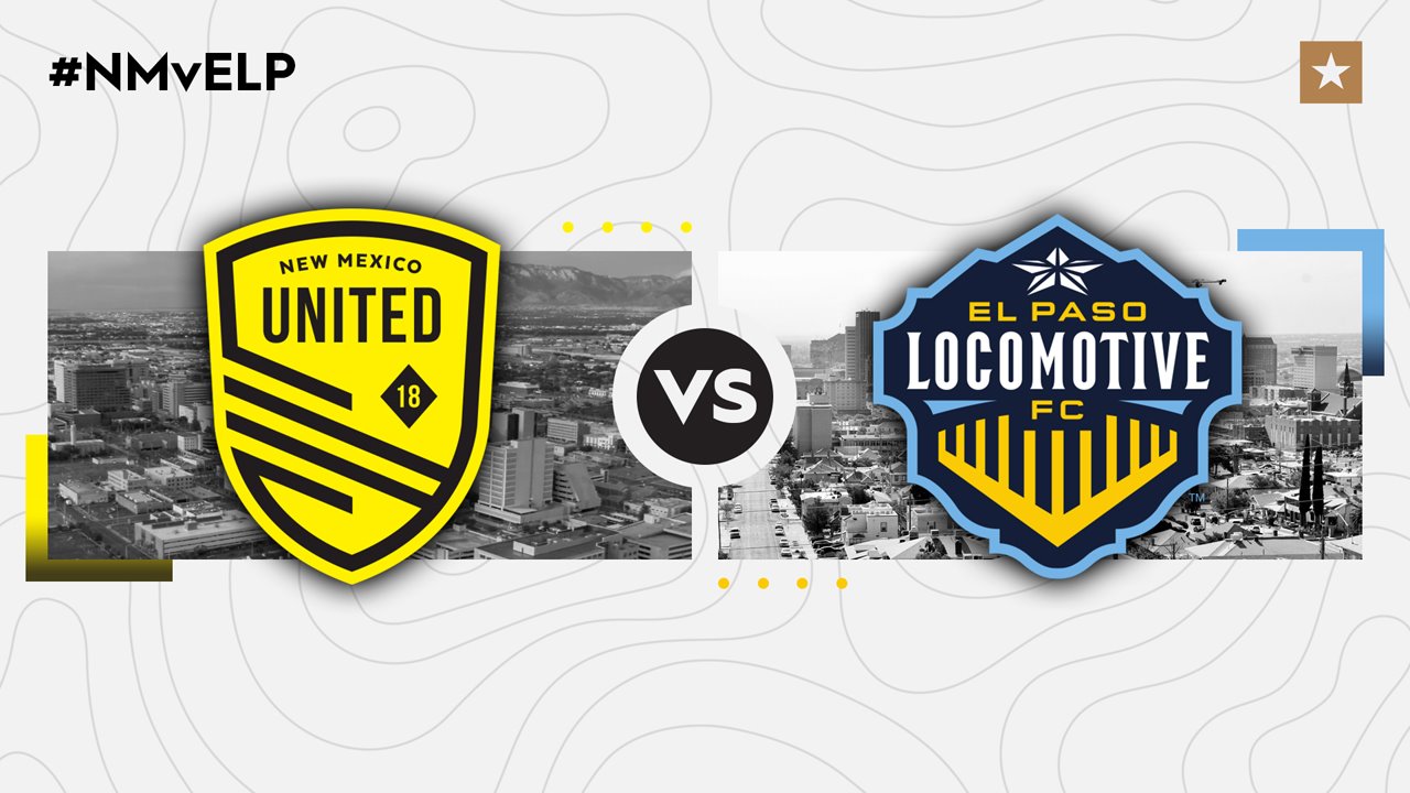 New Mexico United vs El Paso Locomotive poster