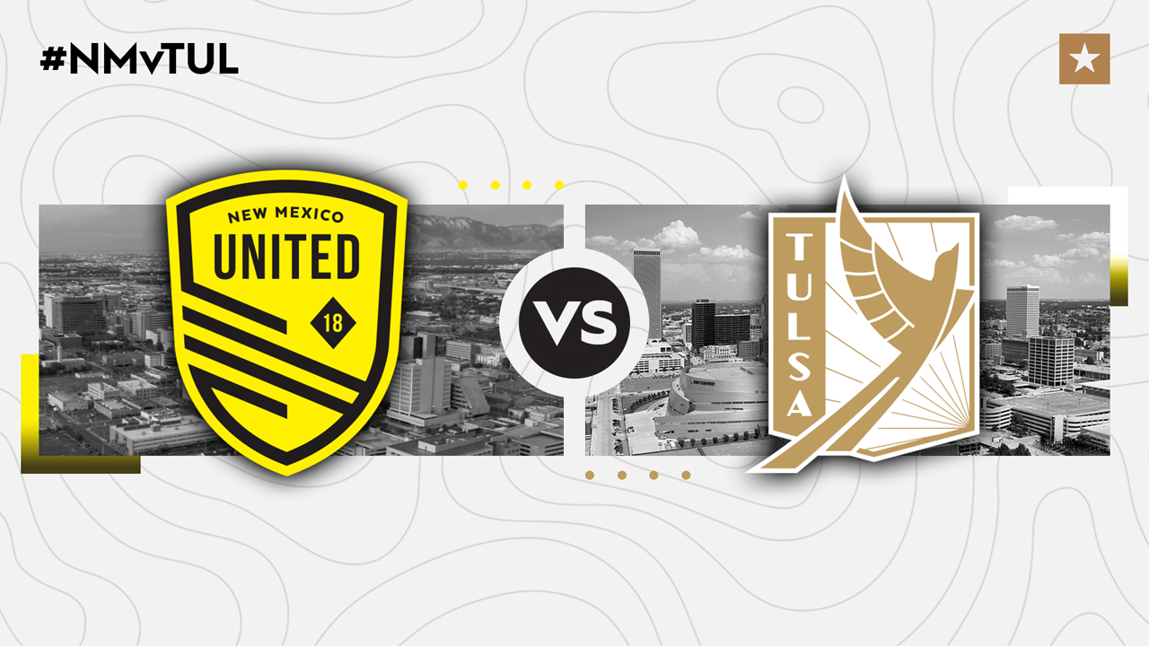 New Mexico United vs FC Tulsa poster