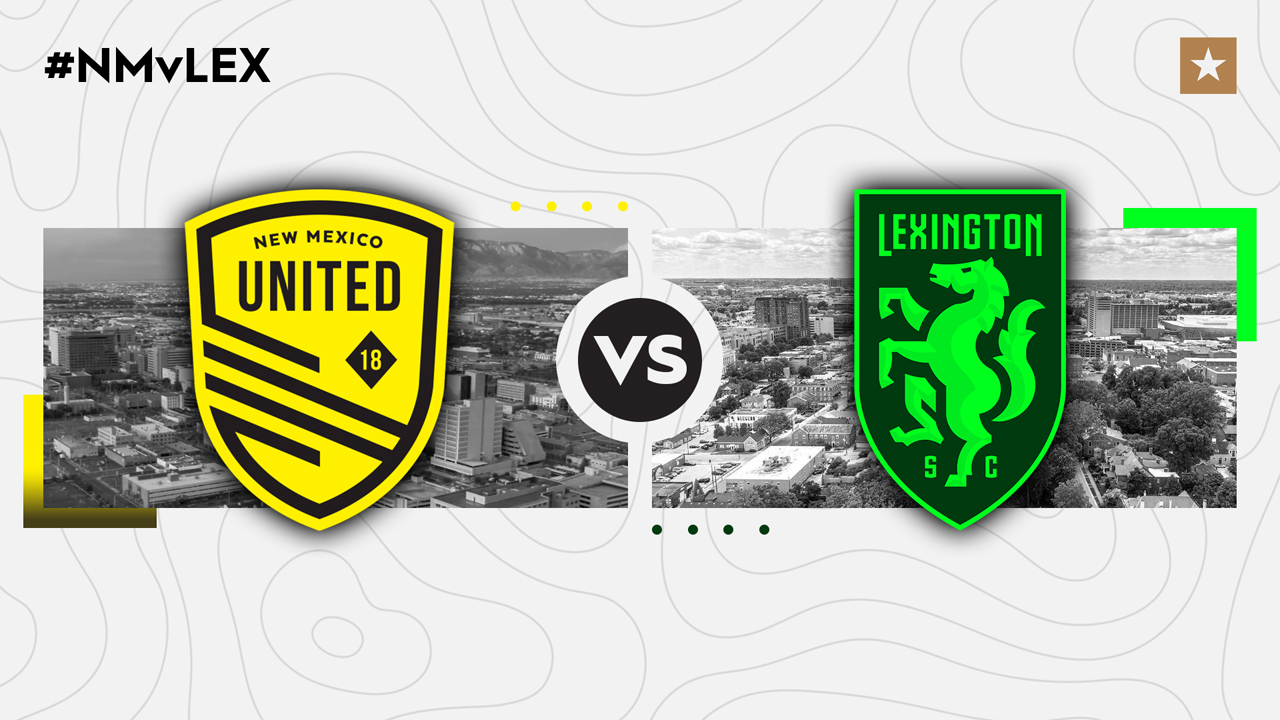 New Mexico United vs Lexington SC poster