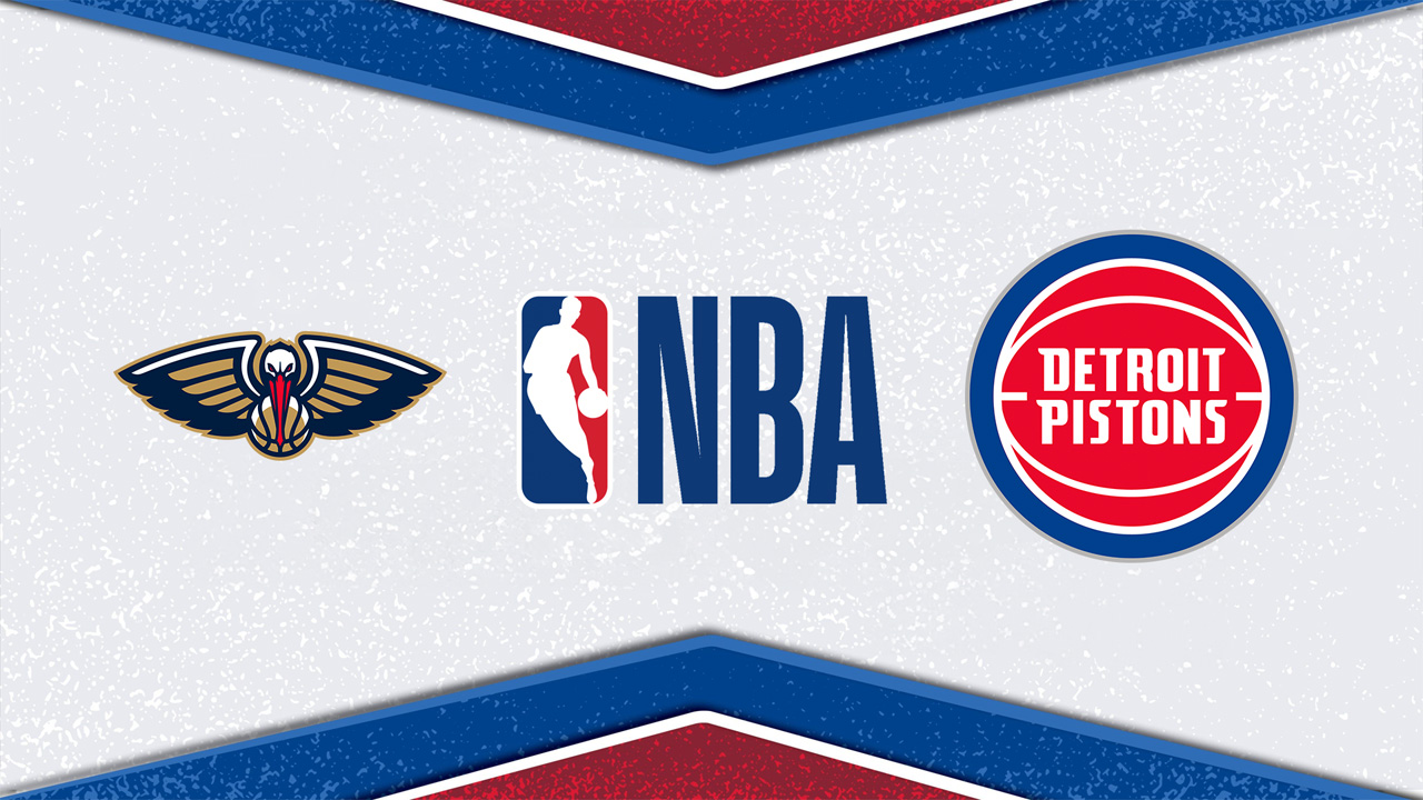 New Orleans Pelicans vs Detroit Pistons poster